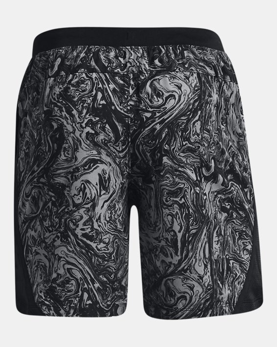 Men's UA Launch Run 7" Print Shorts, Black, pdpMainDesktop image number 7